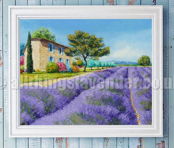 Lavender Art Lavender Fields of Provence
