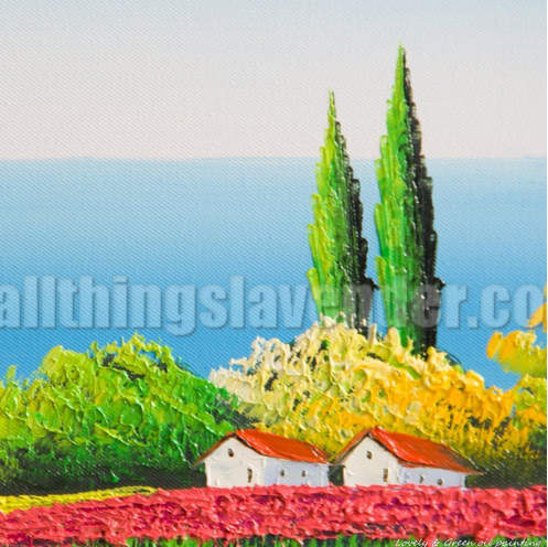 Lavender Art Fields of Provence