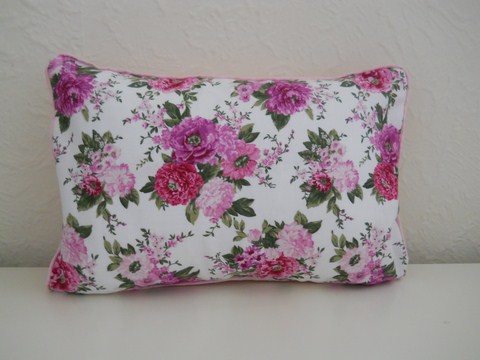 Lavender Sleep Pillow Travel Comforter Pink & Red Floral