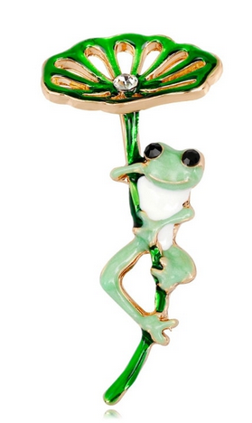 Frog Brooch 