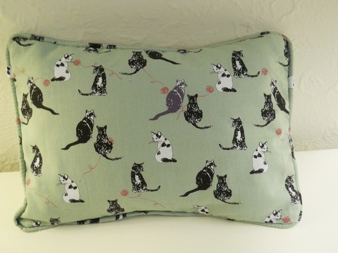 Lavender Sleep Pillow Playful Cats