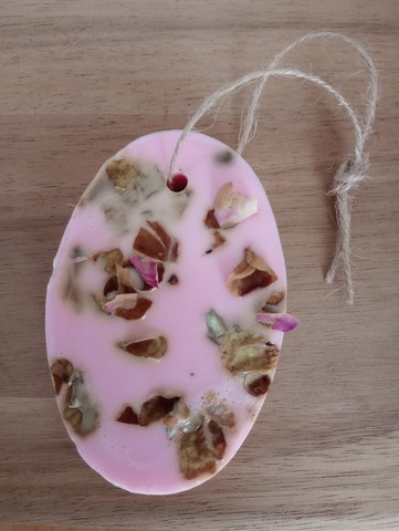 Mildly Perfumed Patchouli and Rose Petal Soap