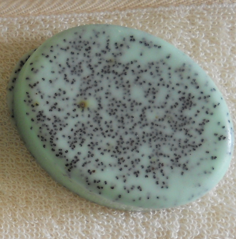 Mildly Exfoliating Poppy seed and Pine Soap