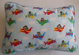Cute Little Dogs Flying in Planes Lavender Sleep Pillows Cute Little Dogs Flying in Planes Lavender Sleep Pillows