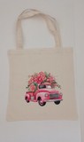 "My Little Pink Truck" Tote Bag