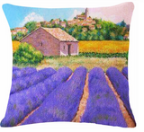  French Styled Lavender Themed Cushions.